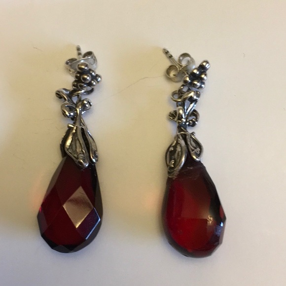 Jewelry - Dark Amber Earrings